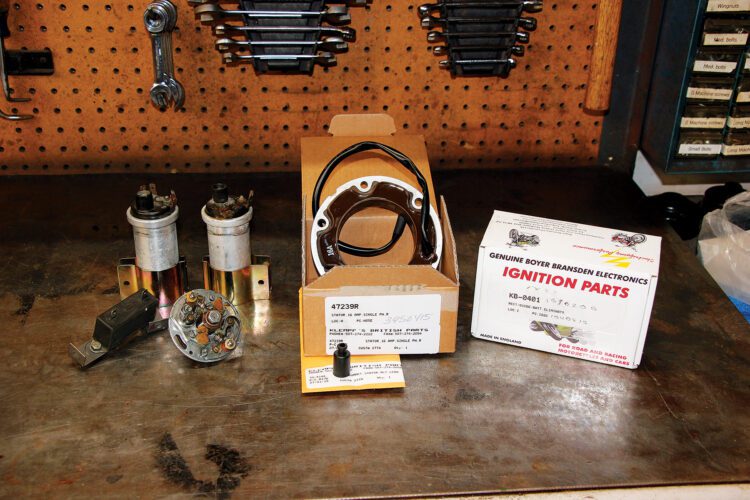 Converting a Triumph 6-Volt Charging System Image